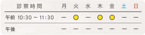診療時間